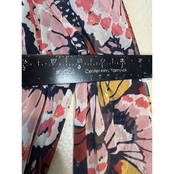 BODEN Multi Metallic Detail Maxi Dress SOLD OUT AZ 6P Boho NWOT! Vacay - Picture 11 of 11